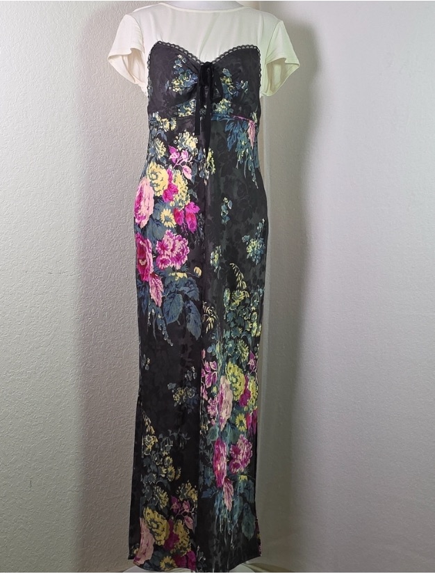 Anthropologie Twofer Floral Midi Dress Nwt